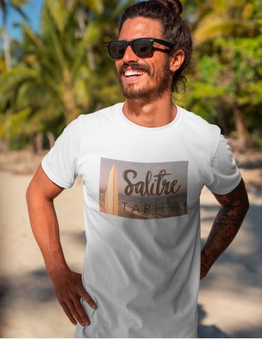 Romance vencimiento Historiador Comprar online Camiseta Hombre Vintage Surf Salitre Tarifa